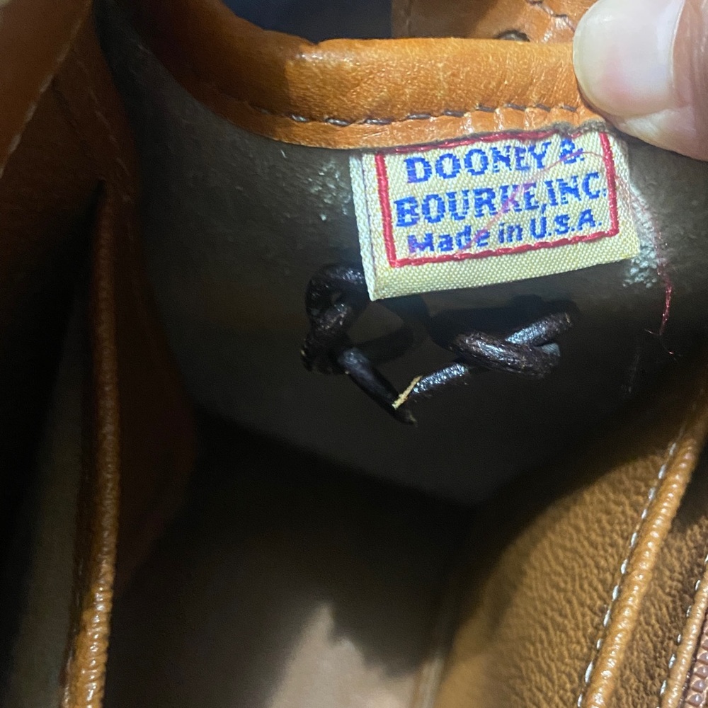Dooney & Bourke Tan and Cream Satchel - Picture 2 of 7